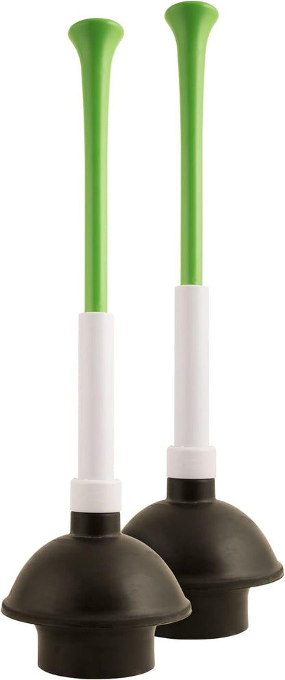 PlumbCraft Heavy-Duty Toilet Plunger with Ergonomic Handle