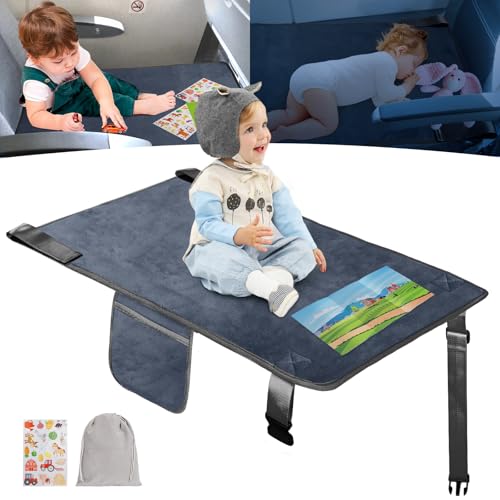 GoCozy Toddler Airplane Bed Travel Essentials with Stickers