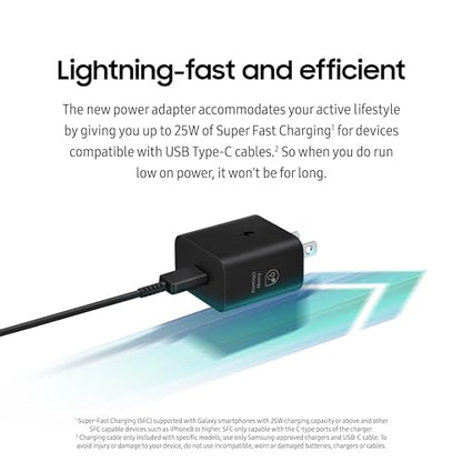 25W Samsung Fast Charging Wall Charger