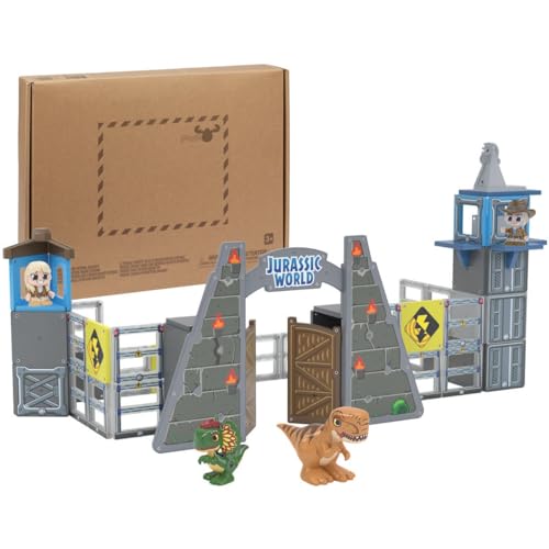 Jurassic World Magnetic Building Set with Figures