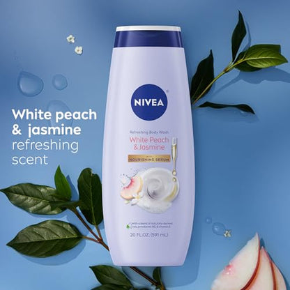 NIVEA Refreshing Peach & Jasmine Body Wash
