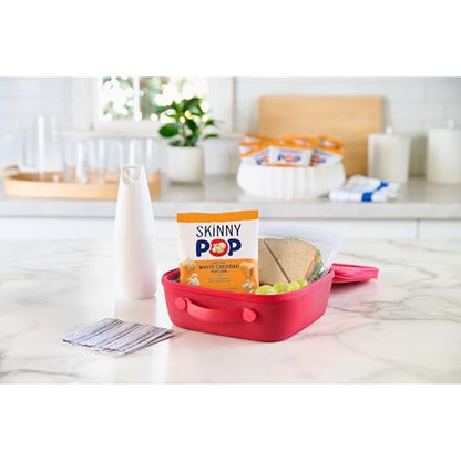 18 Packs SkinnyPop White Original And Cheddar Cheese Popcorn