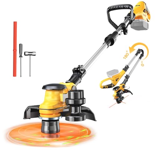 Cordless 20V 3-in-1 Brushless String Trimmer Edger