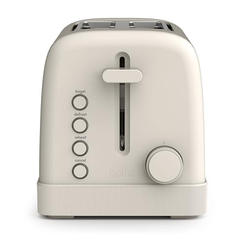 BELLA 2-Slice Toaster with Bagel and Defrost