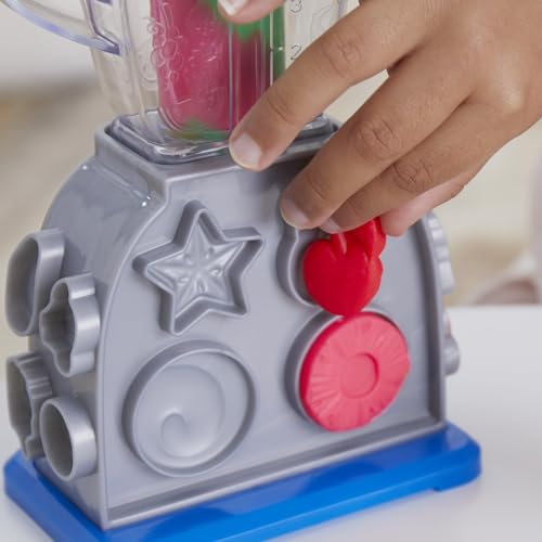 Play-Doh Swirlin' Smoothies Toy Blender Playset, Play Kitchen Appliances, Kids Arts and Crafts Toys for 3 Year Old Girls and Boys and Up