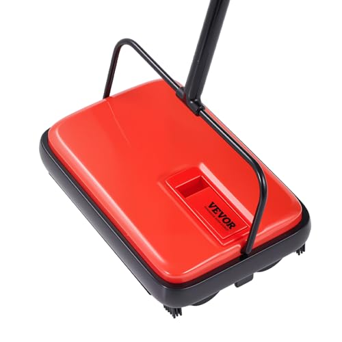 Manual Carpet Sweeper with 300ml Dustbin Capacity