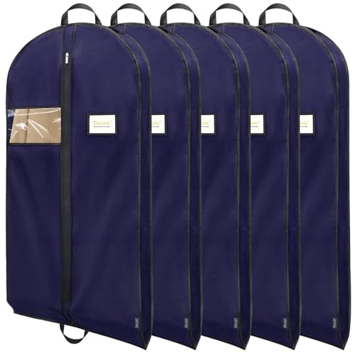 5 Pack Garment Bags with Shoe Storage