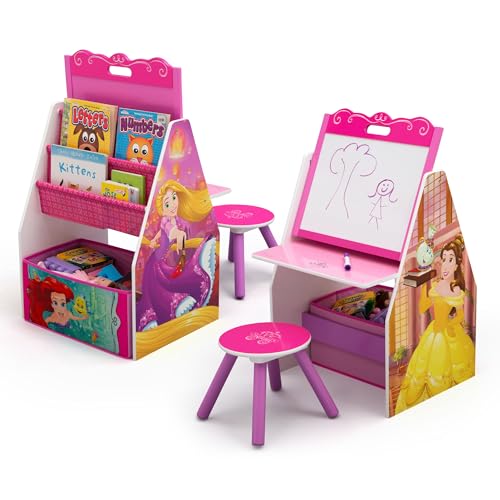 Delta Children Princess Activity Center with Easel and Organizer