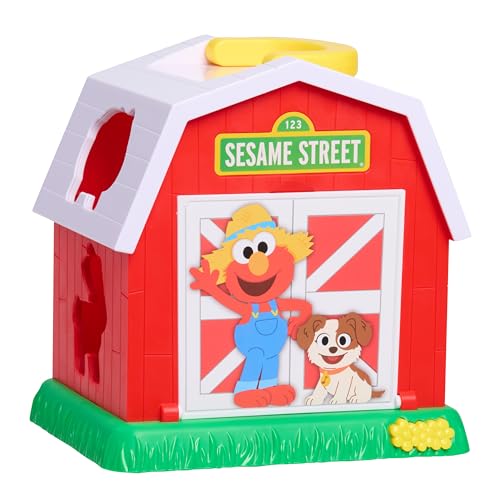 Sesame Street Elmo Learn & Sort Musical Barn Toy