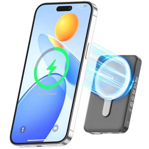 10000mAh Magnetic Wireless Power Bank, Fast Charging