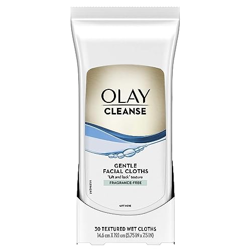 30 Count Olay Fragrance Free Gentle Facial Cloths