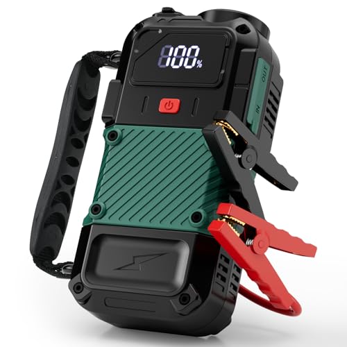 3000A Portable Car Battery Jump Starter 12V