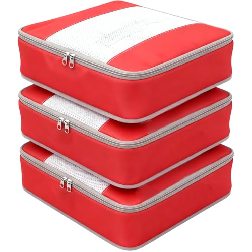 3 Pack Travel Luggage Packing Cubes Organizers