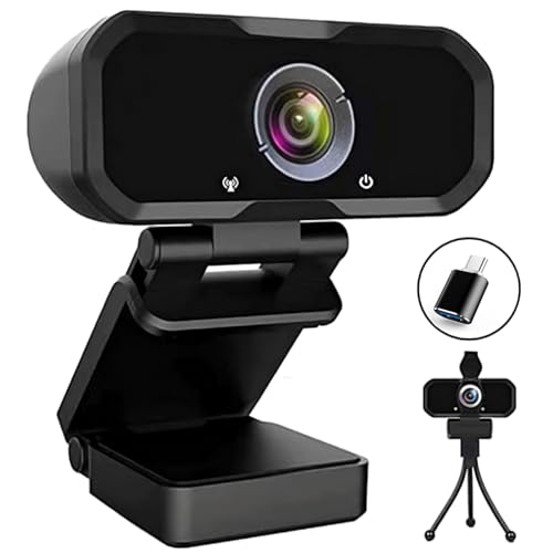1080p USB-C Streaming Webcam for PC and Mac