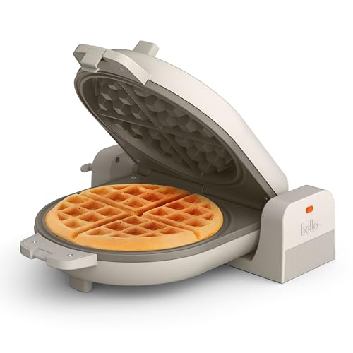BELLA Flip Waffle Maker with Ceramic Nonstick Coating