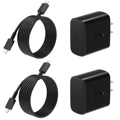2 Pack 45W USB C Fast Charger with Cable