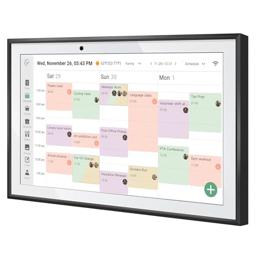10.1-Inch WiFi Digital Family Calendar Planner And Picture Frame
