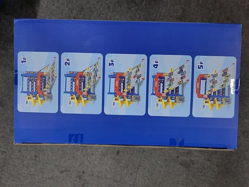 10 Cars Parking Track Toy for Boys Ages 3-8