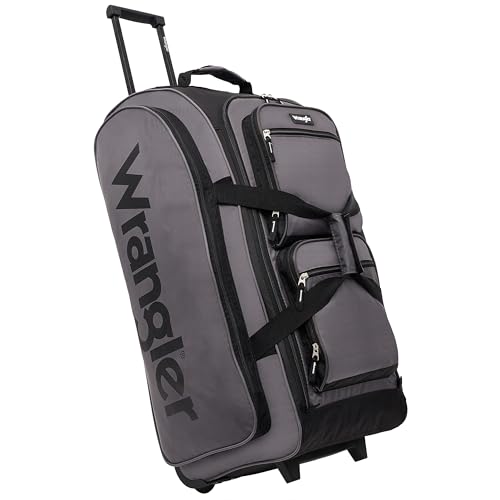 Wrangler 30-Inch Rolling Duffel Bag