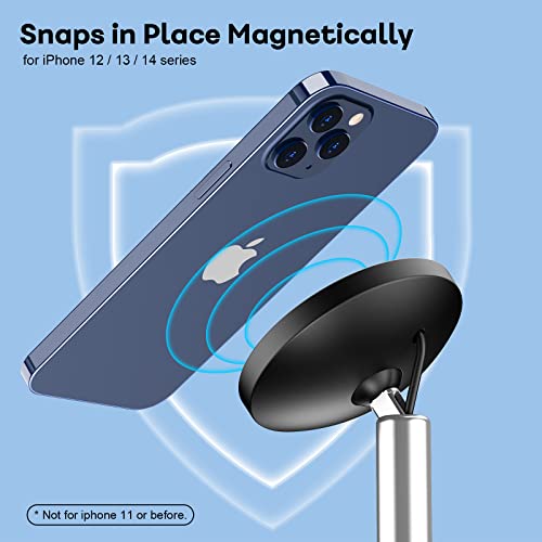 GEJIUCAI 3 in 1 Magnetic Wireless Charger, Adjustable Charging Station for Apple iPhone/iWatch/Airpods, Compatible with iPhone iPhone 14 13 12 Pro Max Mini, Airpods 3/2/Pro, iWatch 7/6/SE/5/4/3/2