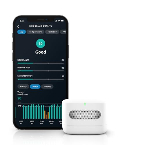 Amazon Smart Air Quality Monitor, Works with Alexa
