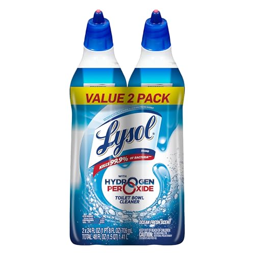 2 Pack Lysol Bleach Free Toilet Bowl Cleaner Gel