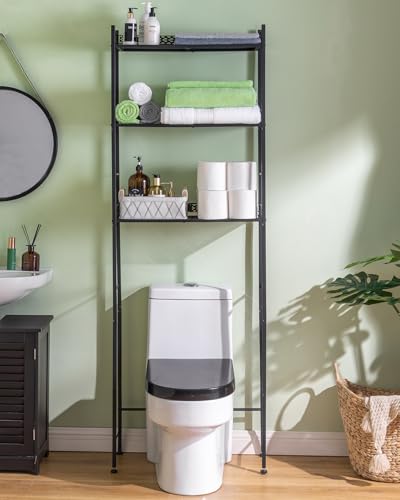 Over Toilet Storage Cabinet 3 Tier Bathroom Organizer