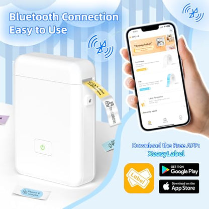 Portable Bluetooth Label Maker for Home & Office