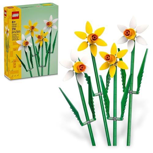 LEGO Daffodils Building Set for Kids Ages 8+