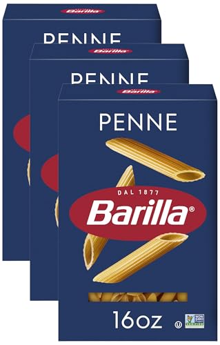 3 Pack Barilla Penne Pasta, 16 oz Boxes