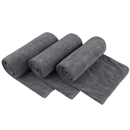 3 Pack Microfiber Gym Towels Absorbent Workout Sweat