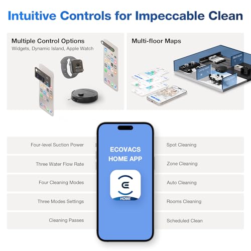 ECOVACS DEEBOT N30 Pro Robot Vacuum and Mop