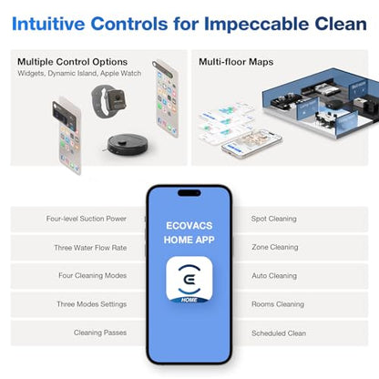 ECOVACS DEEBOT N30 Pro Robot Vacuum and Mop