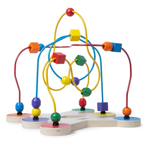 Melissa & Doug Wooden Classic Bead Maze Toy