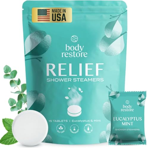 15 Pack Shower Steamers Aromatherapy Stress Relief Gift