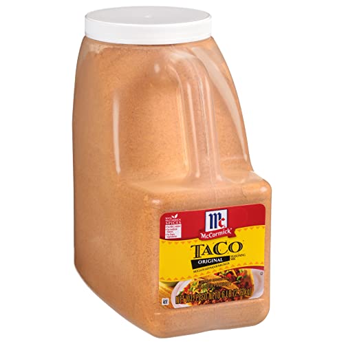 6 lb McCormick Taco Seasoning Mix Bulk Container