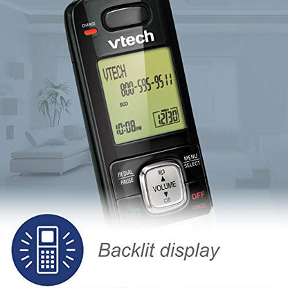 VTech CS6719-16 DECT 6.0 Phone with Caller ID/Call Waiting, 1 Cordless Handset, Red