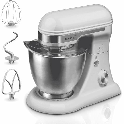Geek Chef 4.8QT 12-Speed Tilt-Head Stand Mixer