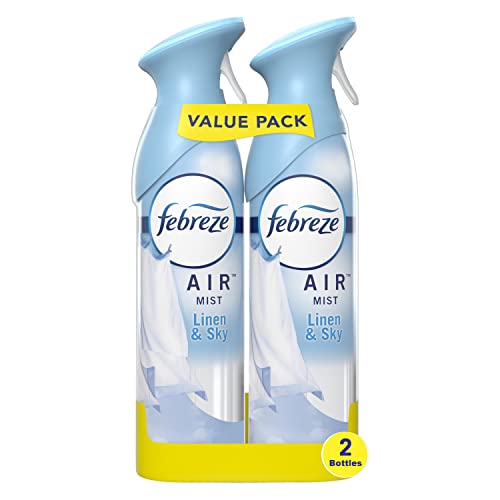 4 Pack Febreze Air Freshener Spray Odor Eliminator 8.8oz