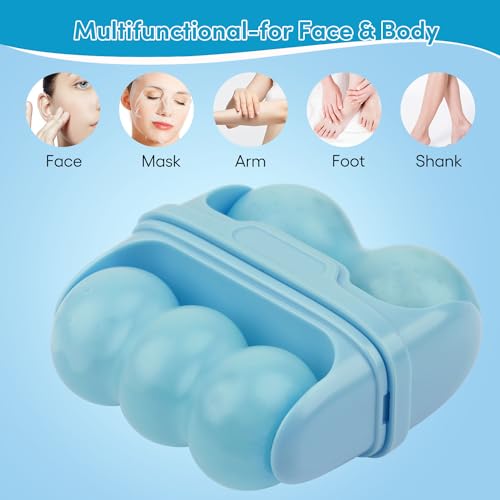 Fronnor Ice Roller for Face,Eyes,Women Gifts Idea,Therapeutic Cooling to Tighten Brighten Complexion and Reduce Wrinkles,Massager Under Eye Puffiness,Migraine and Pain Relidf
