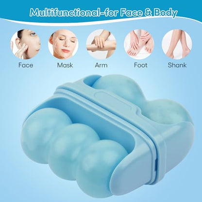 Fronnor Ice Roller for Face,Eyes,Women Gifts Idea,Therapeutic Cooling to Tighten Brighten Complexion and Reduce Wrinkles,Massager Under Eye Puffiness,Migraine and Pain Relidf