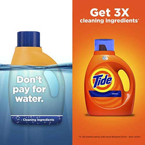 Tide Tide Liquid Laundry Detergent, Clean Breeze, 48 loads, 69 fl oz, 69 Fl Oz