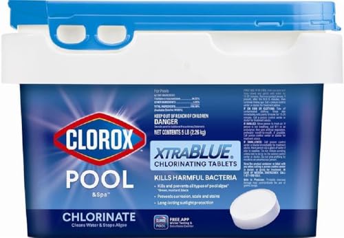 5 lb Clorox Pool&Spa XTRABLUE Chlorinating Tablets
