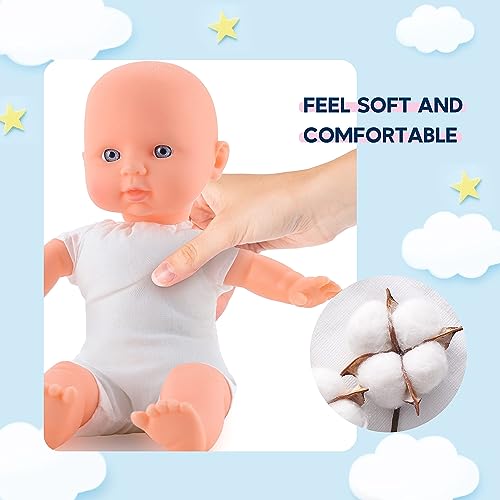 Twin Baby Dolls Playset with Accessories for Kids