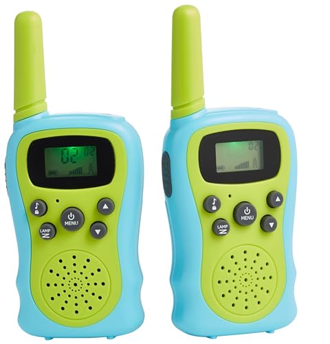 2 Pack Amazon Basics Kids Walkie Talkie Set
