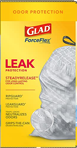 Glad 13 Gallon Odorshield Trash Bags, 110 Count