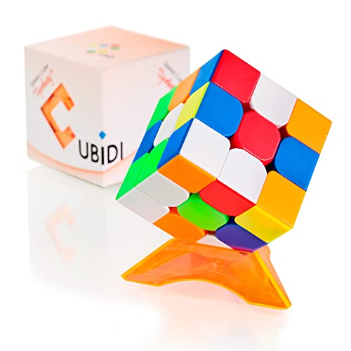 CUBIDI Magic Cube 3x3 Speed Puzzle Toy