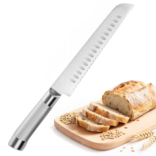 Serrated Bread Knife German Stainless Steel Wave Edge