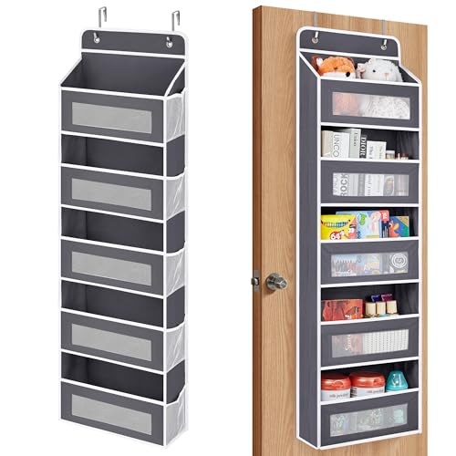 5 Shelf Over Door Hanging Organizer Storage