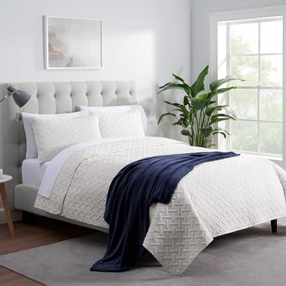 Serta Cozy Plush Super Soft Throw Blanket